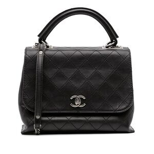Chanel Stitched Calfskin Urban Luxury Top Handle Bag